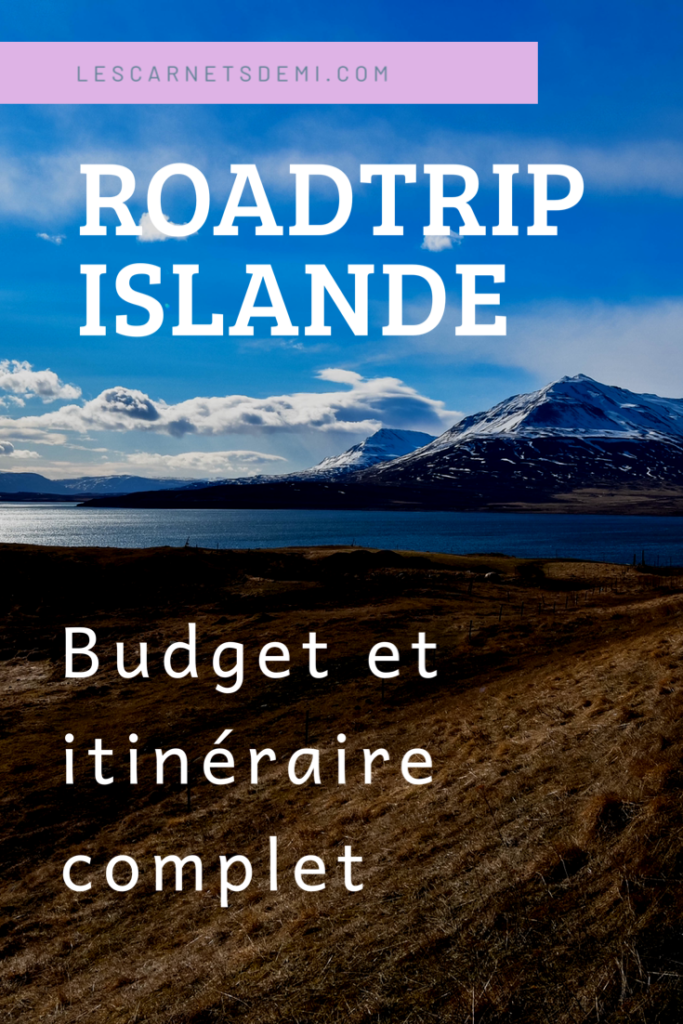 roadtrip islande budget itineraire